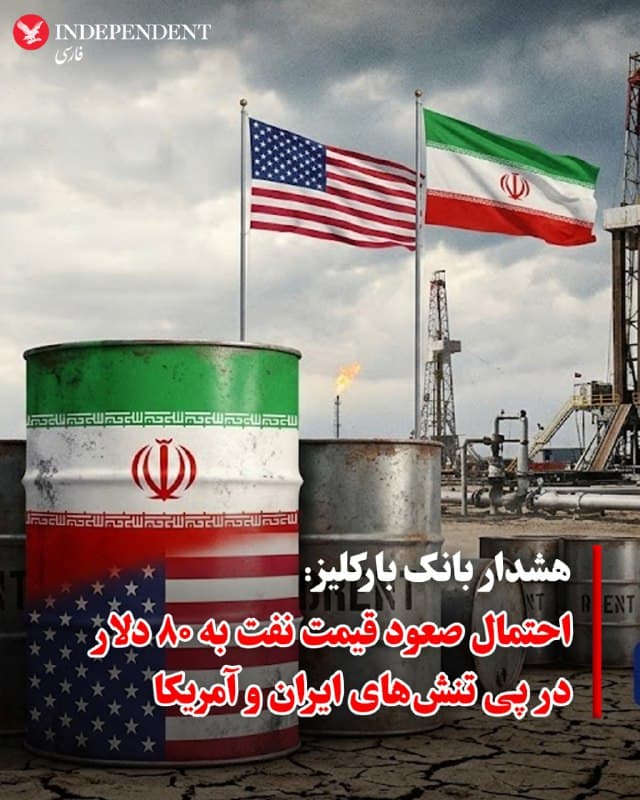 ♦️ بانک بارکلیز هشدار داد که در صورت وقوع اختلال گسترده در عرضه نفت (حدود یک میلیون بشکه در روز) ناشی از تنشهای فزاینده میان ایالات متحده و جمهوری اسلامی، قیمت نفت خام برنت میتواند به ۸۰ دلار در هر بشکه برسد. این هشدار در حالی مطرح میشود که بازار با کاهش ظرفیت احتیاطی و تقاضای قوی روبروست.

پس از مذاکرات در ژنو که نتیجه قطعی نداشت و سخنان دونالد ترامپ که روند مذاکرات را «ناامیدکننده» توصیف و بر احتمال استفاده از نیروی نظامی اشاره کرد، قیمت نفت در روز جمعه با ۲ درصد افزایش به ۷۲.۴۸ دلار رسید. معاملهگران با توجه به حضور نظامی گسترده آمریکا در منطقه، نگران وقوع درگیری نظامی و تاثیر آن بر جریان انرژی هستند.

با این حال، بارکلیز اشاره کرد که اگر درگیری به قطع عرضه منجر نشود یا واکنشهای تهران با لفاظیهای تند آنها همخوانی نداشته باشد، احتمال ریزش ۳ تا ۵ دلاری قیمتها نیز وجود دارد.
🇸🇦  Indypersian

🤖 @VahidOOnLine