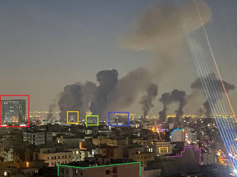 'مکانیابی: تایید حملات به بیت رهبری و دانشکده افسری امام علی'

از یک رشتهتوییت انگلیسی: از مجتمع ستارخان با زاویه دید جنوب شرقی شروع میکنیم. در دوردست میتوانیم بیمارستان امام خمینی و مجموعهای از ساختمانهای دورتر را ببینیم که دید وسیعتری از اهداف به ما میدهند. 
 Mitch_Ulrich

📡 @VahidOnline