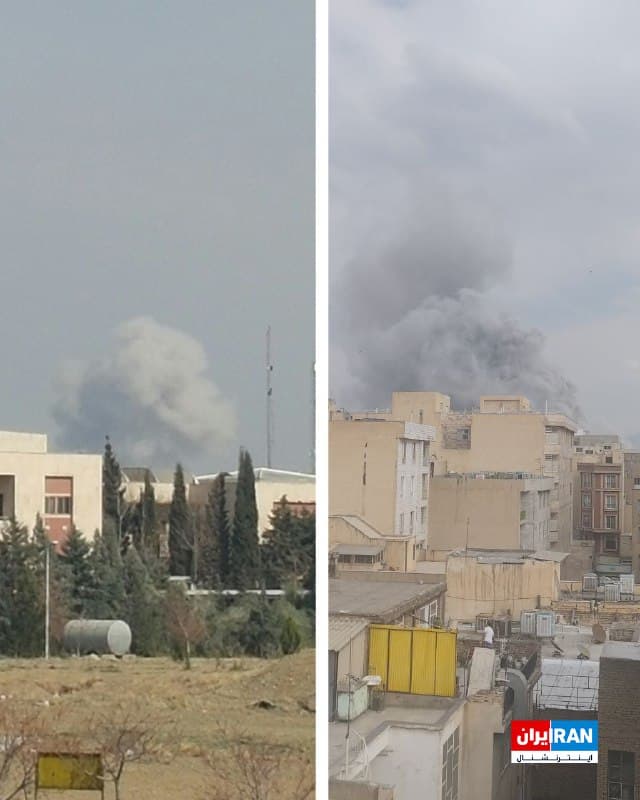 تصاویر رسیده به ایراناینترنشنال در دوشنبه ۱۸ اسفند، وقوع انفجارهای مهیب را در محمدشهر استان البرز نشان میدهد.
🏁 🇬🇧 IranintlTV

🤖 @VahidOOnLine