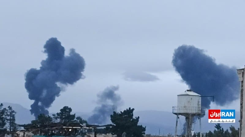 تصویر ارسالشده به ایراناینترنشنال در سهشنبه ۱۱ فروردین، برخاستن دودهای ناشی از انفجار را در شیراز نشان میدهد.
🏁 🇬🇧 IranintlTV

🤖 @VahidOOnLine