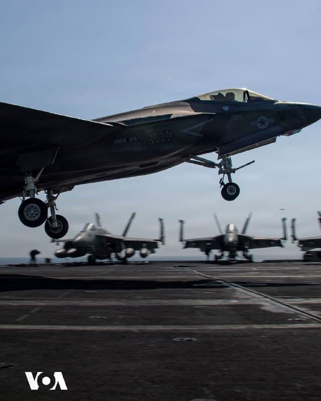 ⚡️سنتکام با انتشار تصاویری از هواپیماهای نظامی نوشت: صدها فروند هواپیمای جنگی همچنان در طول عملیات خشم حماسی، قدرت رزمی ویرانگری را علیه رژیم ایران به کار میگیرند.
🇺🇸 FarsiVOA
🤖 @VahidHeadline