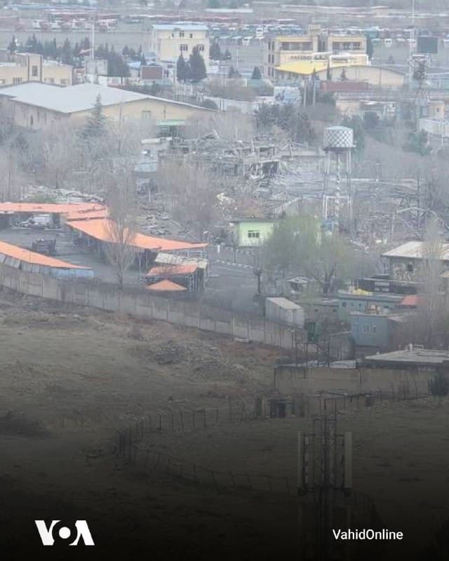 ⚡️مقر یگان ویژه، روبروی پیست موتورسواری استادیوم آزادی در تهران صبح روز جمعه ۲۲ اسفند هدف قرار گرفت
🇺🇸 FarsiVOA
🤖 @VahidHeadline