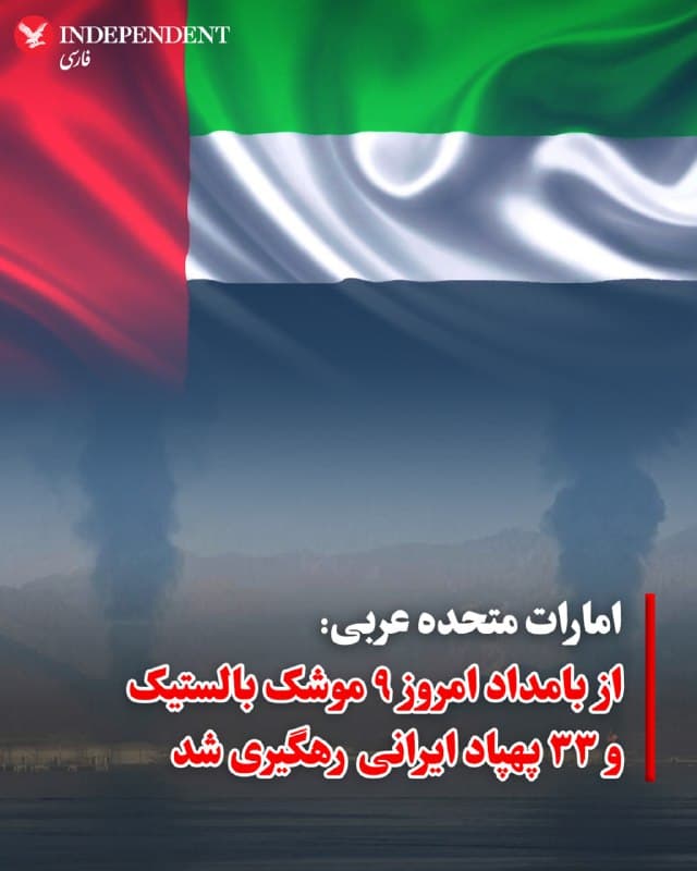 ♦️ وزارت دفاع امارات متحده عربی اعلام کرد سامانههای پدافند هوایی این کشور روز شنبه ۹ موشک بالستیک و ۳۳ پهپاد شلیکشده از سوی ایران را رهگیری کردهاند.
این وزارتخانه در بیانیهای افزود که از زمان آغاز جنگ با ایران در ۲۸ فوریه، سامانههای دفاعی امارات در مجموع ۲۹۴ موشک بالستیک، ۱۵ موشک کروز و ۱۶۰۰ پهپاد را رهگیری کردهاند.
بر اساس این بیانیه، در این مدت دستکم ۶ نفر کشته و ۱۴۱ نفر زخمی شدهاند.
🇸🇦 Indypersian
🤖 @VahidOOnLine